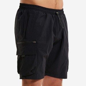 Short froissé pour homme de haute qualité-Confortable, léger et élégant-Parfait pour les voyages de plage décontractés - Product Image 1