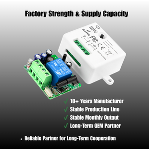 Kit d'interrupteur lumineux sans fil à télécommande RF 433 MHz, interrupteur auto-alimenté, bouton poussoir, panneau d'interrupteur mural - Product Image 4