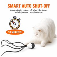 Jouet pour chat Magic Tail, baguette interactive électronique automatique pour chaton, rechargeable par USB, 2 en 1, vente en gros OEM