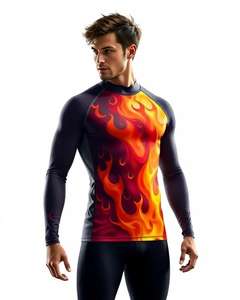 Ropa deportiva de compresión de alta elasticidad para mujer, rash guard, fabricación personalizada, proveedor mayorista OEM, ropa de fitness. - Product Image 5