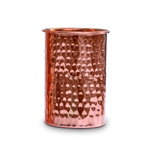 Bar & Wine Vidrio de cobre de diseño moderno para una sola pieza martillada para beber agua y jugo para cocina y mesa para venta caliente - Product Image 3