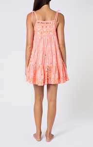 Ajusté Épaule Cocktail Travail D'été Sans Manches Mode Brodé Impression Mini Longueur Robe De Soirée - Product Image 4