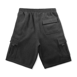 Shorts de survêtement pour hommes personnalisés en gros 7 "au-dessus du genou Shorts de gymnastique d'entraînement Shorts de salon avec poches zippées - Product Image 2