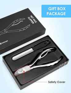 กรรไกรตัดเล็บสแตนเลสแบบเปิดกว้างสำหรับแมวและสุนัขกรรไกรตัดเล็บโลหะแบบเต็มรูปแบบสำหรับงานหนักสำหรับมืออาชีพ - Product Image 4