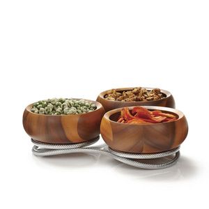 Tazón de Madera de Mango Ecológico y Sostenible de Lujo Indio, Tazones para Ensalada y Fruta, Decoración del Hogar, Fiesta, Bebé, al Mejor Precio - Product Image 3