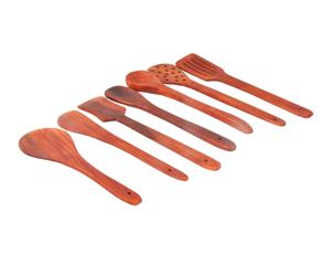 Cuillères en bois noires SERVEUR À SALADE EN BOIS LOT DE 2 KETCHENWAR UNIQUE FAIT À LA MAIN - Product Image 4