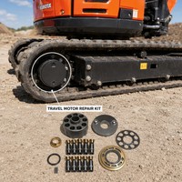 Kits de réparation de pompe pour moteur de translation hydraulique GM05VL GM06VL GM08VL GM09VL GM35VL, pièces de rechange pour excavatrice et engins de terrassement