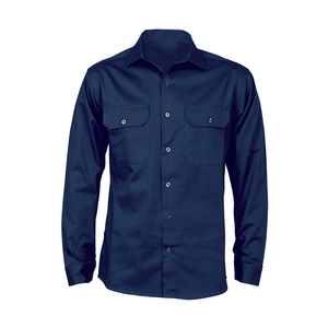 Camisas de Trabajo Mecánico al por Mayor para Hombre, Uniformes de Reparación de Automóviles Duraderos, Ropa de Trabajo Industrial de Poliéster Fluorescente de Alta Calidad - Product Image 2