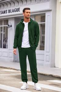 Custom 280GSM Nylon Tracksuit Men Windbreaker <b>Hoodie</b> Joggers Sublimated Galaxy <b>Print</b> Outdoor Training Wear - Product Image 6