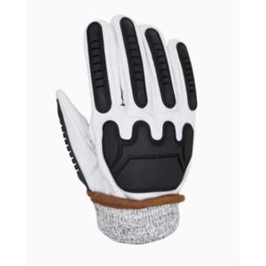 Gant de mécanicien de construction personnalisé avec gants anti-impact pour les mains en stock Gants d'extérieur haute performance avec écran tactile - Product Image 4
