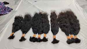 มัดผมมนุษย์ม้วนผมดิบอินเดียใต้หนังกำพร้าเต็มในทิศทางเดียวกันผมลอนธรรมชาติขนาด10 "32" นิ้ว - Product Image 6