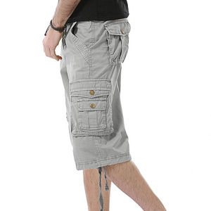 Short cargo à poches multiples Quick Dry Classic Summer Daily Casual Fashion Solid Color Outdoor Breathable shorts for men's - Product Image 3