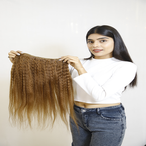 Venta al por mayor de la máquina de la trama de la Virgen brasileña de alta calidad de la extensión del pelo de la India con estilo de onda de la compra de la India a precios competitivos - Product Image 6