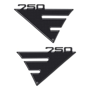 2 adesivi protettivi laterali in resina 3D per motociclette Honda Integra 750 Compati - Product Image 2