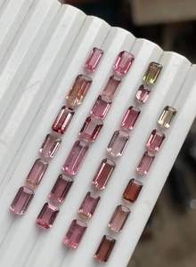 Lote de Piedras Preciosas Sueltas de Turmalina Natural en Forma de Octágono. Turmalina de Color BIO. - Product Image 5