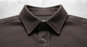 Chaqueta Blusón de Mezclilla Cruda para Hombre Tallas Grandes, Color Marrón, con Parche Bordado de Mono, Manga Larga, Ropa de Trabajo de Verano, Relleno de Algodón - Product Image 5