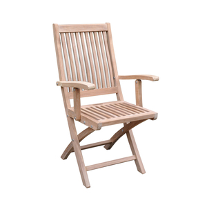 Garden <b>Chair</b> Outdoor Hero <b>Folding</b> Teak Armchairs for Patio Outdoor Furniture Teak Wood Fine Sanded Wholesale Outdoor Garden - Product Image 3