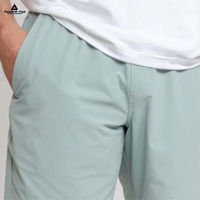 2025 Logo personnalisé lettre impression extérieur élastique cordon été Polyester coton Shorts décontracté hommes Shorts pour hommes
