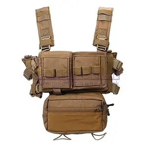 Hot Sale 1050D Nylon Laser Cut Molle Tactical Gear Combat Quick Release Tactical Vest Plate Carrier