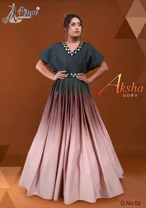 Dernière robe de créateur Anarkali par Fab Zone Faux Georgette broderie séquence travail vêtements indiens et pakistanais - Product Image 4