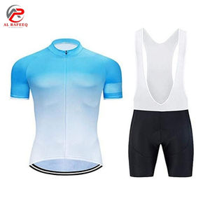 Uniforme de Ciclismo Personalizado con Cremallera, Culote con Tirantes y Pantalones Cortos, Uniforme de Bicicleta de Montaña de Secado Rápido, Ropa de Ciclismo para Hombre - Product Image 1
