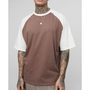 <b>Top</b> trending O Neck Reglan <b>Sleeves</b> Breathable Casual T- Shirts Latest Designs 100% cotton Solid Color T-shirt for <b>men</b> loose fit - Product Image 1