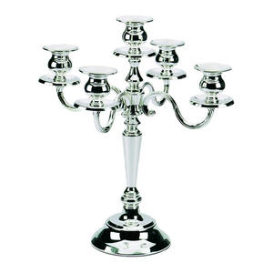 High Quality Unbreakable Metal Candelabra Handcrafted <b>Candlestick</b> Holder for Christmas Centerpiece Christmas Candle Holder - Product Image 6