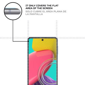 ฟิล์มกันรอยหน้าจอ ANTISHOCK สำหรับซัมซุงสำหรับกาแล็กซี่ M53 5G ฟิล์มป้องกันระดับพรีเมียม - Product Image 4