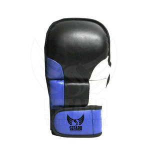 ถุงมือฝึกซ้อม MMA แบบครึ่งนิ้ว คุณภาพสูง ผลิตในปากีสถาน ลดราคาพิเศษทางออนไลน์ - Product Image 5