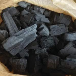 Charbon de bois dur en morceaux, charbon noir, faible teneur en cendres, haute chaleur pour barbecue et chicha - Product Image 2