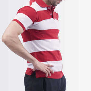 Polos de manga corta con estampado personalizado de diseño a la moda, polos cómodos e informales - Product Image 3