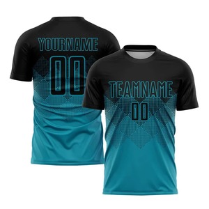 Vente en gros d'uniforme de football d'entraînement d'équipe de club avec logo personnalisé maillot à manches courtes maillot de football pour hommes - Product Image 5