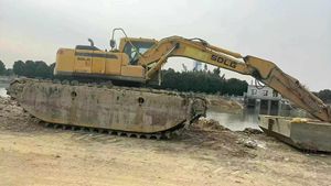 2022 Excavadora pontón SDLG usada de 15 toneladas con componentes de bomba de engranajes de motor de núcleo - Product Image 4