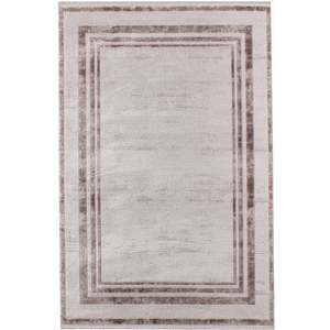 Nar A0230 Beige Alfombra hecha a máquina Juego de alfombras texturizadas suaves de larga duración - Product Image 1