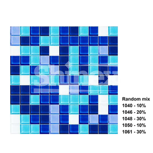 Azulejo de mosaico tradicional para paredes de piscina Espacios exteriores Villa Transformaciones decorativas antideslizantes para jardín - Product Image 2