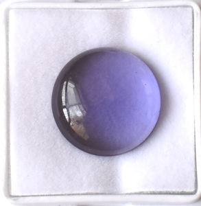 Iolite rond Cabochon dos plat laboratoire pierres précieuses Cabochon 5 mm à 15 mm calibré pierres précieuses en vrac pour bijoux - Product Image 3