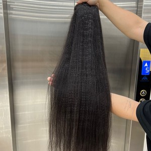 วิกผมต่อผมมนุษย์สำหรับทำวิกผมแท้สีดำสนิทเป็นธรรมชาติแบบเวียดนาม - Product Image 4