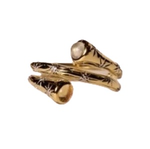 Anillo Elegante Chapado en Oro de 14K S925 con Citrino Natural, Prehnita y Circonita Cúbica, Personalizable para Venta al por Menor, OEM, ODM - Product Image 1