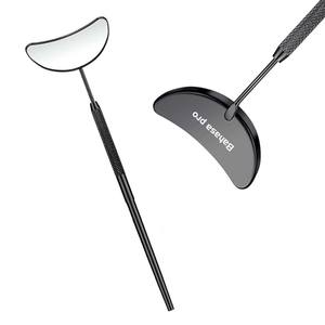Eyelash Extension <b>Mirror</b> Stainless Steel Half Moon <b>Mirror</b> Lash <b>Mirror</b> Stainless Steel <b>Mirror</b> for Lashes Tools by Bahasa Pro - Product Image 5