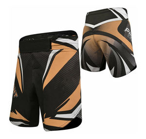 Pantalones cortos de boxeo de entrenamiento de MMA personalizados 2025 MOQ bajo al por mayor pantalones cortos de lucha personalizados Boxer para hombres ropa de gimnasio OEM hecho en Pakistán - Product Image 6