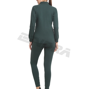 ชุดวอร์มผ้าคอตตอนสำหรับผู้หญิงสวยสง่าชุดสองชิ้นระบายอากาศได้สำหรับออกกำลังกายใส่ทุกวันเวลาเดินทางและชุดอยู่บ้าน - Product Image 3