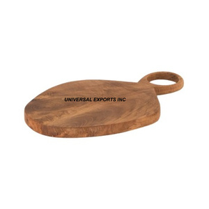 Utensilios de cocina Tabla de cortar de madera Calidad superior Bloque de cortar hecho a mano Clásico Elegante Nueva tabla de cortar - Product Image 5