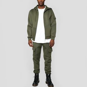 Chándal Deportivo Informal con Capucha para Hombre, Diseño Personalizado OEM, con Bolsillos Grandes, 100% Algodón Ecológico - Product Image 2