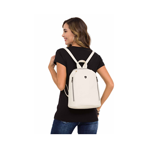 Bolso de lona para mujer con decoración de cadenas Cierre de cremallera Poliéster Chile Bolso de compras para mujer - Product Image 2