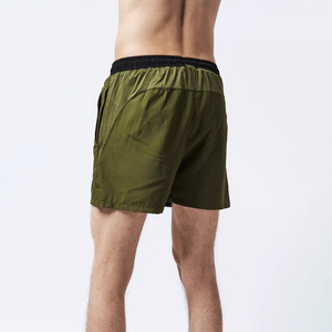 Pantalones cortos de playa de color sólido personalizados de verano para hombre de buena calidad, pantalones cortos de secado rápido para hombre - Product Image 3