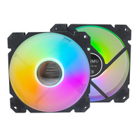 MANMU Boîtier PC Ventilateur d'ordinateur Radiateur Rgb Ventilateur Boîtier d'ordinateur 120mm Ventilateur de refroidissement pour boîtier Pc Argb Cooler Pc
