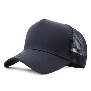 Casquette de camionneur en polyester brodée avec logo personnalisé, unisexe, couleurs personnalisées, haute qualité, imperméable, séchage rapide, toile - Product Image 3