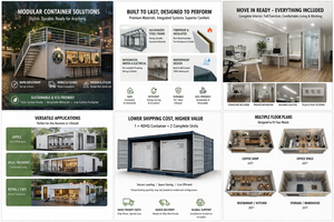 Café-bar en conteneur extensible <span class=keywords><strong>de</strong></span> luxe <span class=keywords><strong>de</strong></span> 20 pieds, boutique en conteneur personnalisée avec mobilier, solution tout-en-un pour boutique/bureau/magasin - Product Image 3