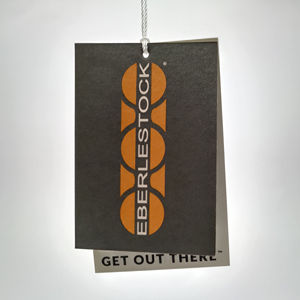 2023 Offre Spéciale étiquette de balançoire personnalisée bonne qualité étiquette volante de vêtement recycler le carton finition mate Logo carte d'information de marque - Product Image 6