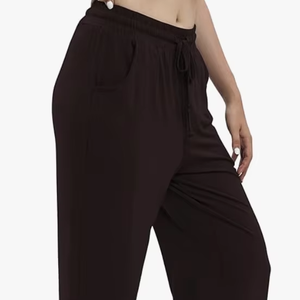 Pantalons de survêtement en molleton confortables unisexes pour femmes, vente en gros directe d'usine, logo personnalisé, Bangladesh - Product Image 1